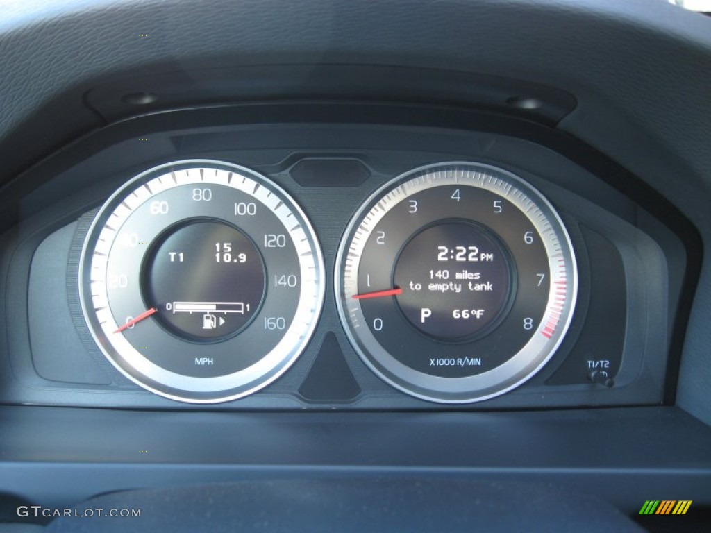2013 Volvo S60 T5 AWD Gauges Photo #74899735