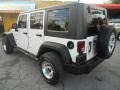 2007 Stone White Jeep Wrangler Unlimited X  photo #5