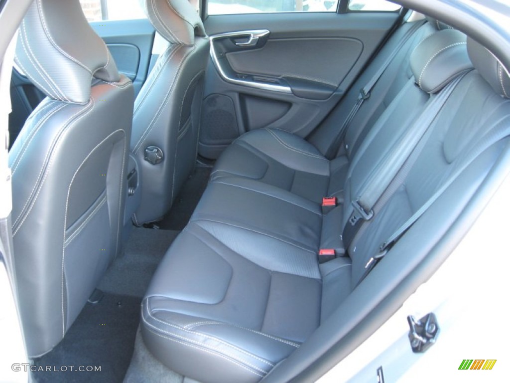 2013 Volvo S60 R-Design AWD Rear Seat Photo #74900154