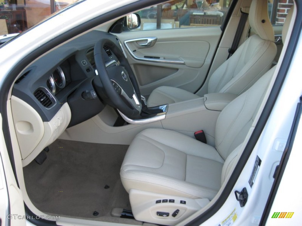 Soft Beige Interior 2013 Volvo S60 T5 AWD Photo #74901558