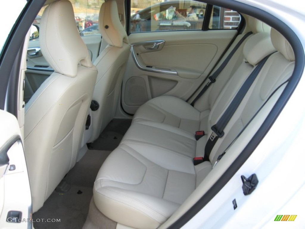 2013 Volvo S60 T5 AWD Rear Seat Photo #74901615