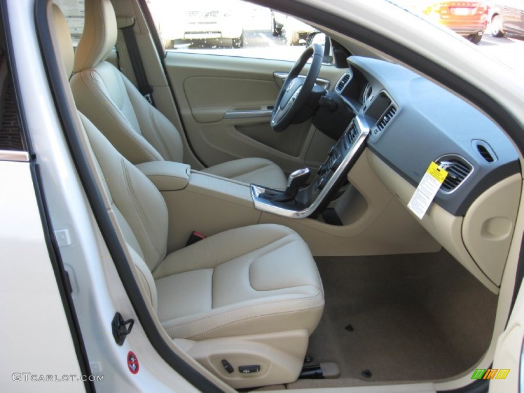 Soft Beige Interior 2013 Volvo S60 T5 AWD Photo #74901671