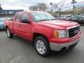 2008 Fire Red GMC Sierra 1500 SLE Extended Cab 4x4  photo #5