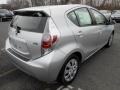 2012 Classic Silver Metallic Toyota Prius c Hybrid Two  photo #7