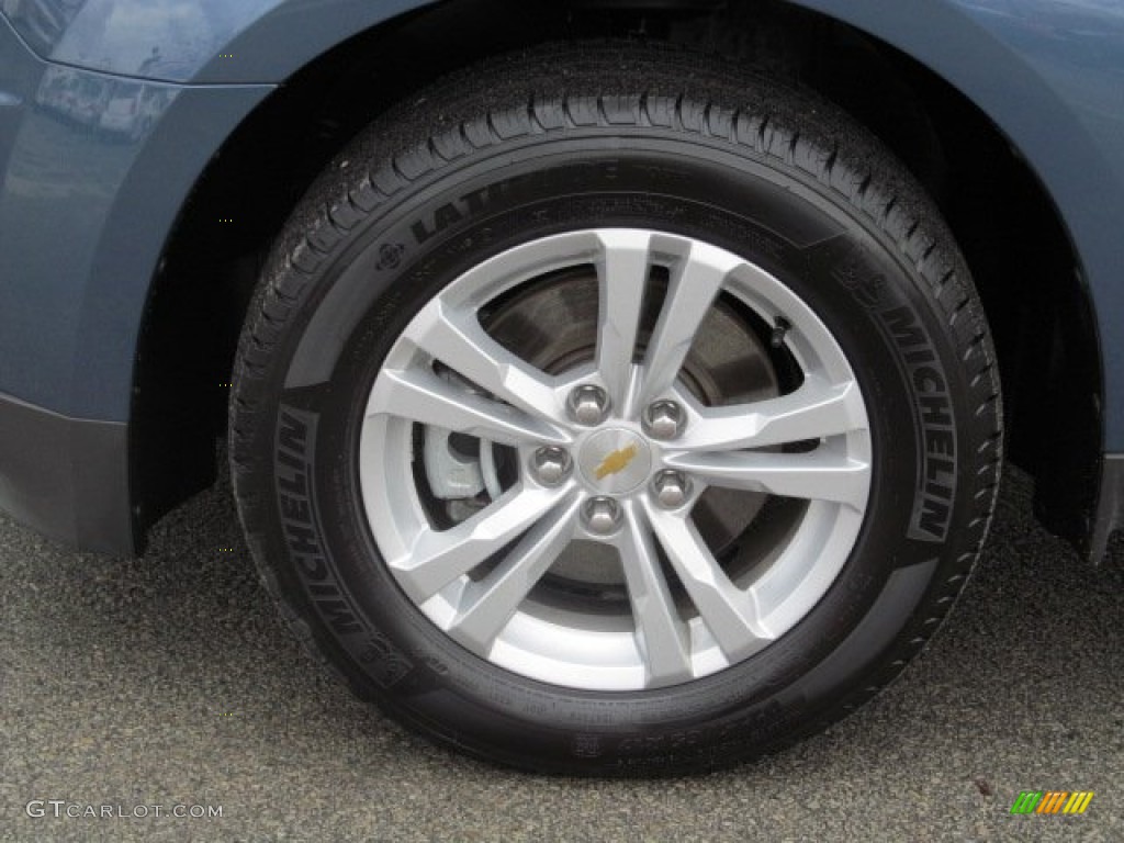 2011 Equinox LT AWD - Twilight Blue Metallic / Jet Black photo #3