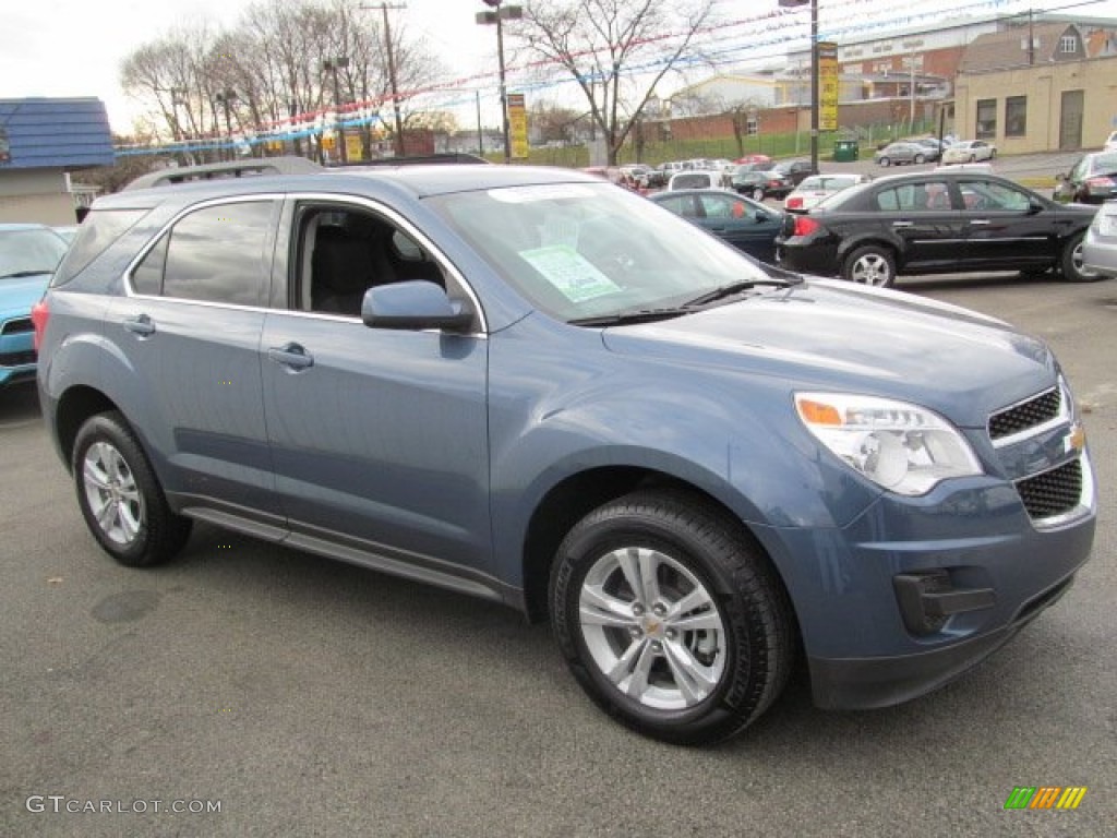 2011 Equinox LT AWD - Twilight Blue Metallic / Jet Black photo #5