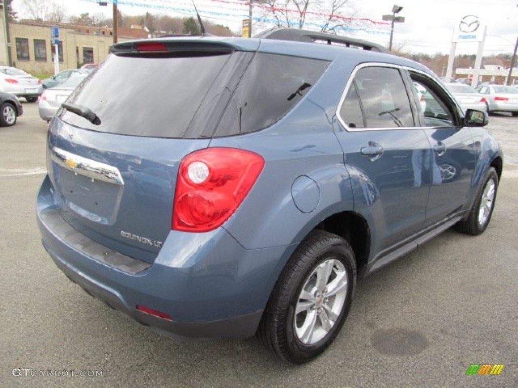 2011 Equinox LT AWD - Twilight Blue Metallic / Jet Black photo #6
