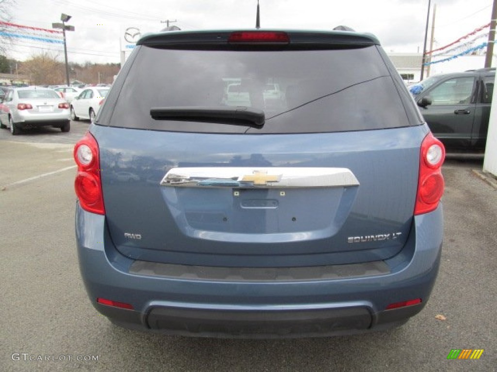 2011 Equinox LT AWD - Twilight Blue Metallic / Jet Black photo #7