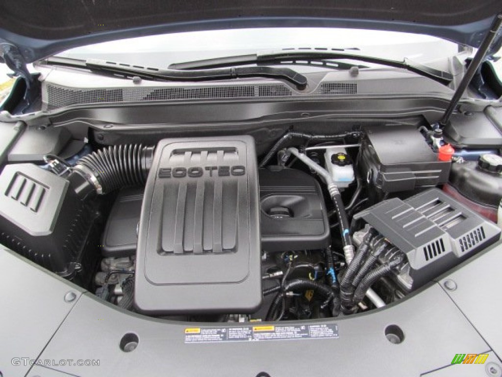 2011 Equinox LT AWD - Twilight Blue Metallic / Jet Black photo #9