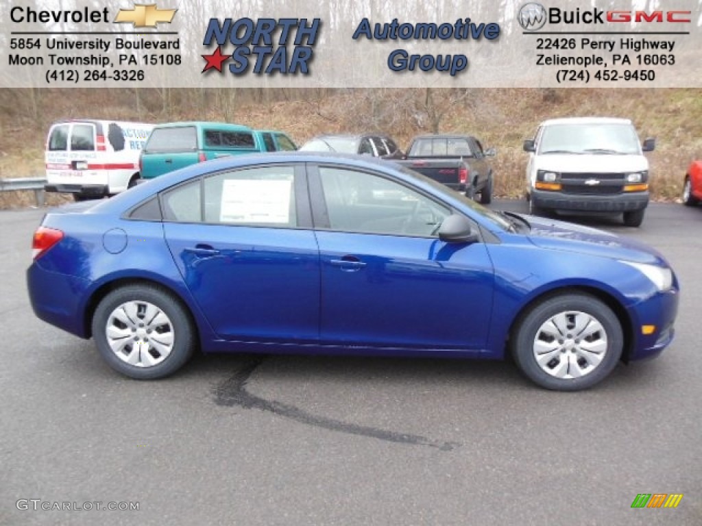 2013 Cruze LS - Blue Topaz Metallic / Jet Black/Medium Titanium photo #1