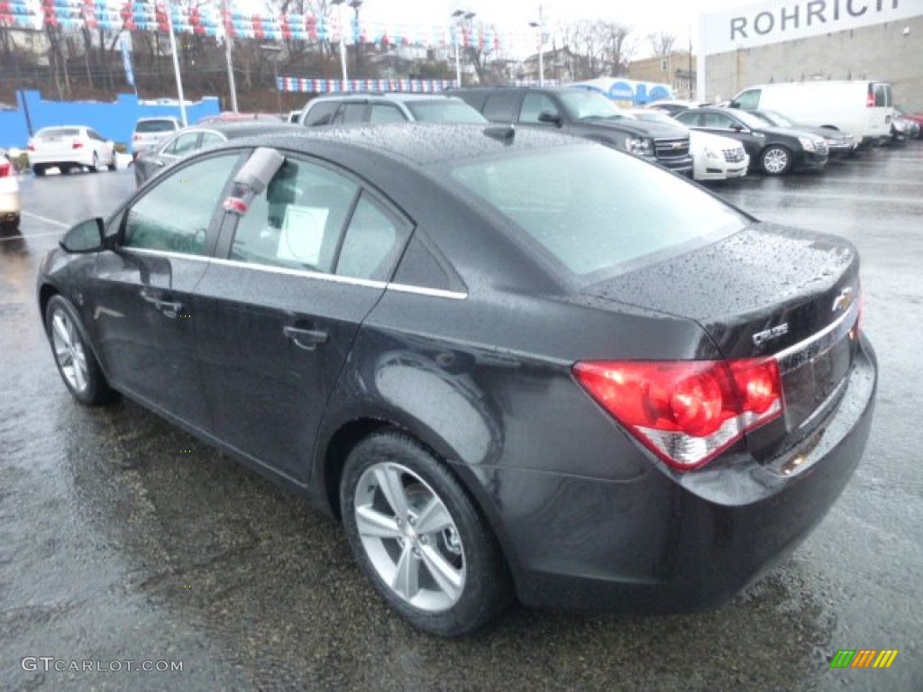 2013 Cruze LT - Black Granite Metallic / Jet Black/Brick photo #2