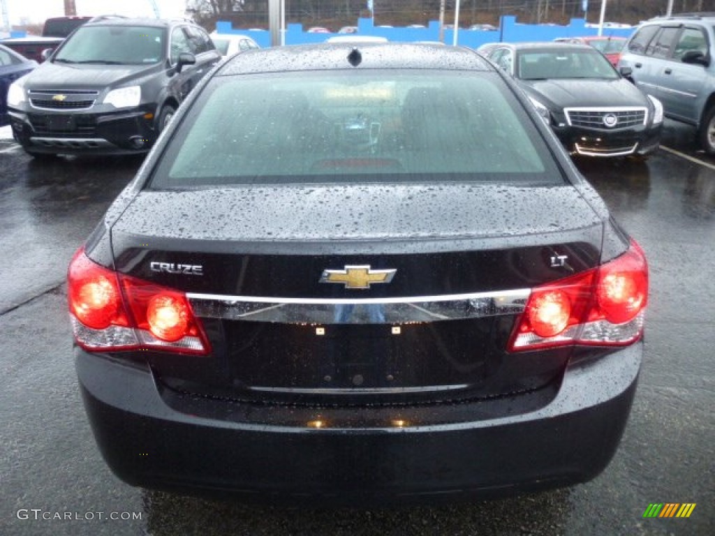2013 Cruze LT - Black Granite Metallic / Jet Black/Brick photo #3