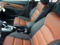 Jet Black/Brick Front Seat Photo for 2013 Chevrolet Cruze #74902689