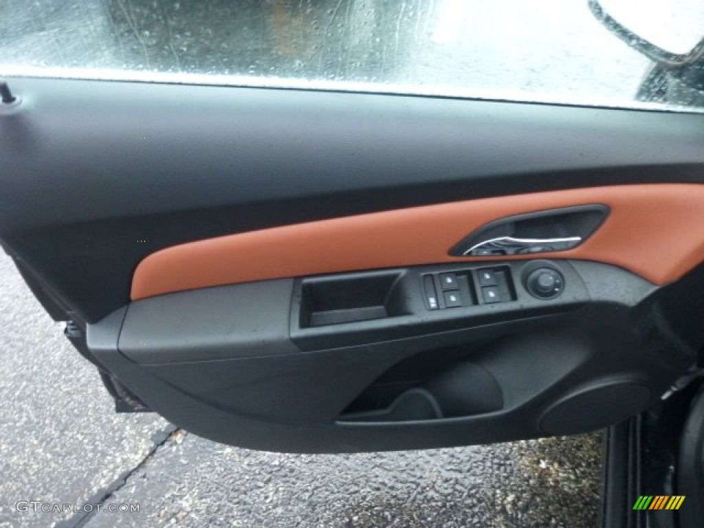 2013 Cruze LT - Black Granite Metallic / Jet Black/Brick photo #16