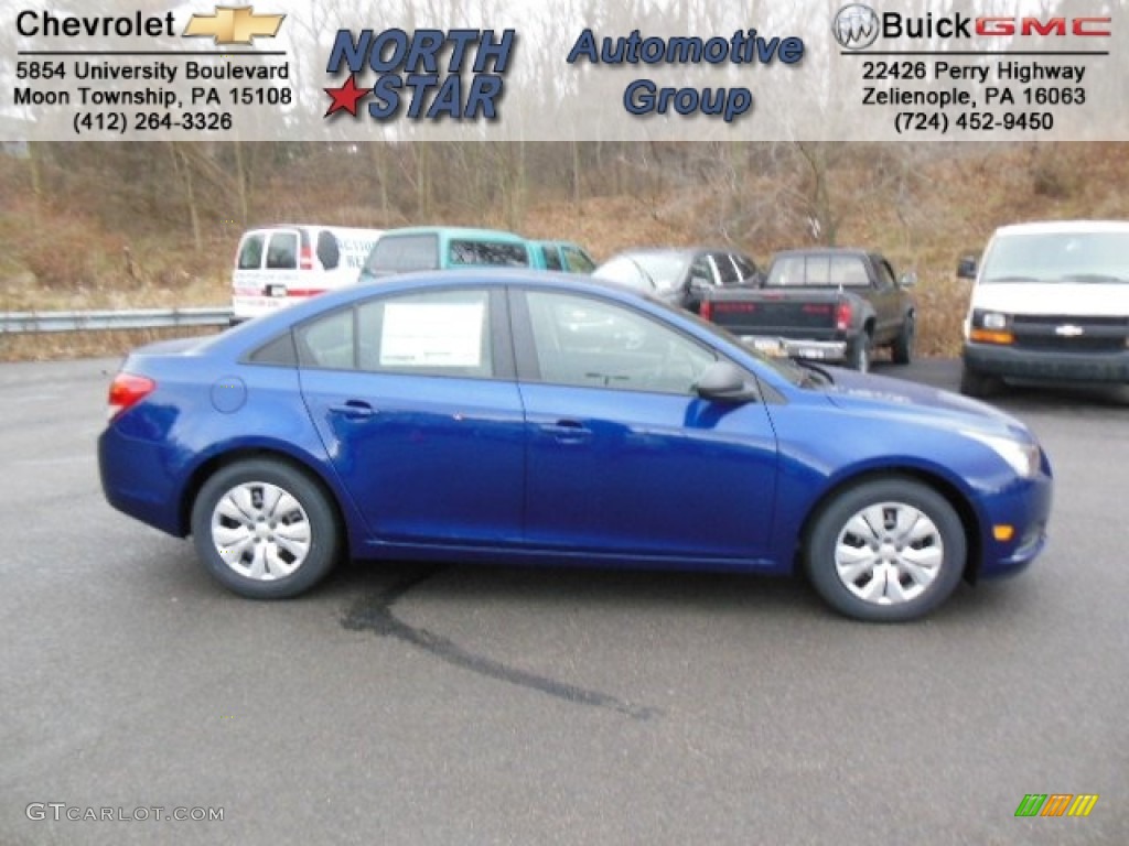 2013 Cruze LS - Blue Topaz Metallic / Jet Black/Medium Titanium photo #1