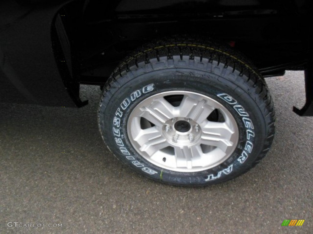 2013 Silverado 1500 LT Extended Cab 4x4 - Black / Ebony photo #9