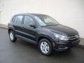 2012 Deep Black Metallic Volkswagen Tiguan S 4Motion  photo #3