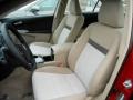 2012 Toyota Camry Ivory Interior Front Seat Photo