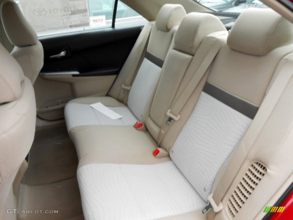 2012 Toyota Camry Hybrid LE Rear Seat Photos