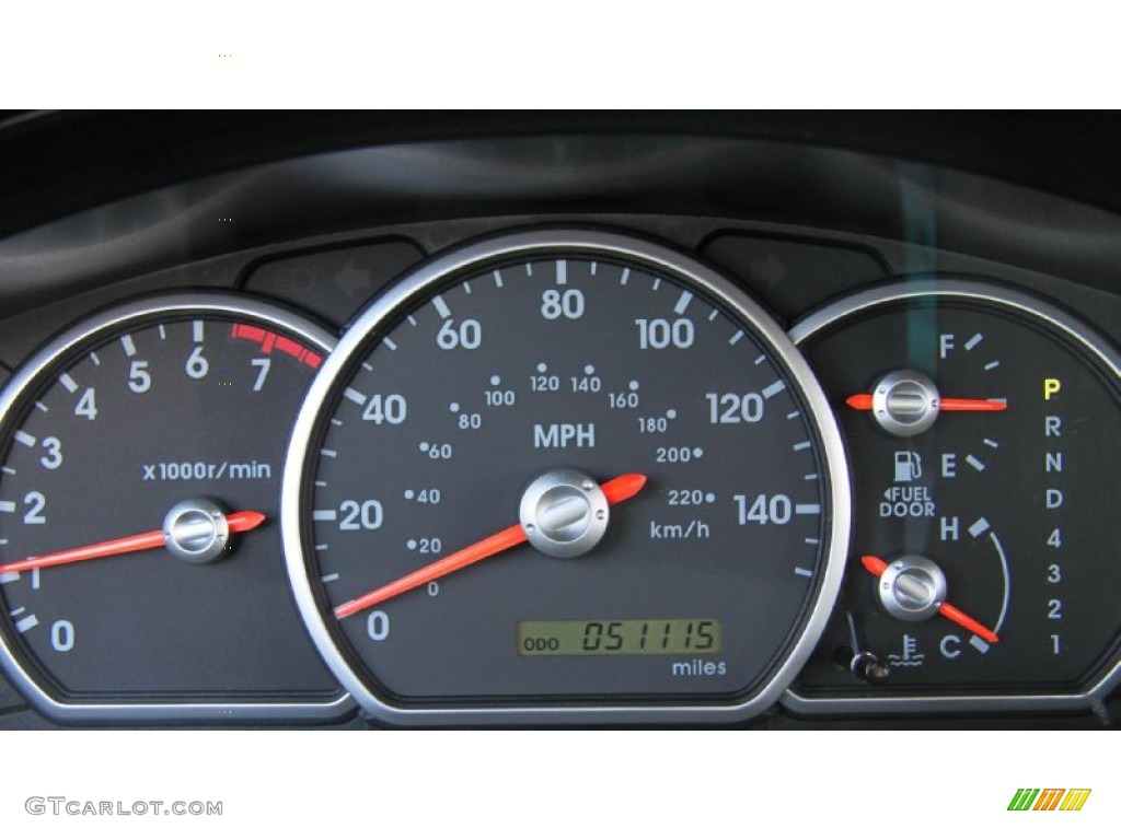 2009 Mitsubishi Galant ES Gauges Photo #74909106