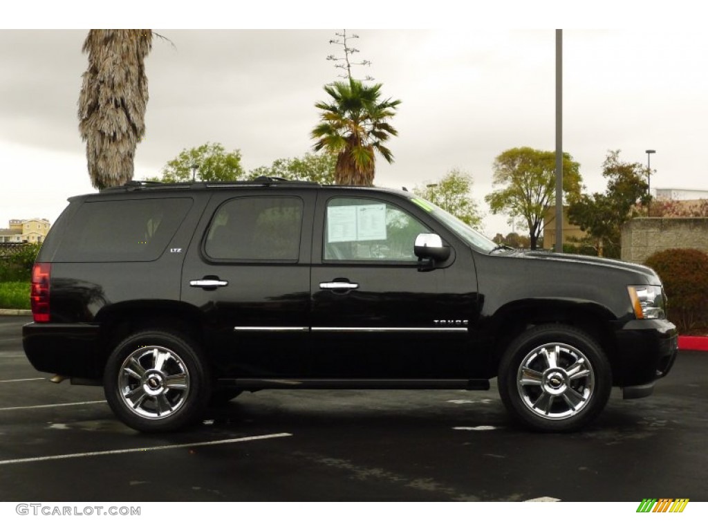 Black 2010 Chevrolet Tahoe LTZ 4x4 Exterior Photo #74909220