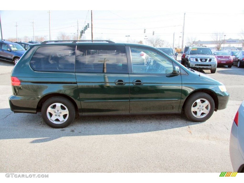 Dark Emerald Pearl 2000 Honda Odyssey EX Exterior Photo #74909432