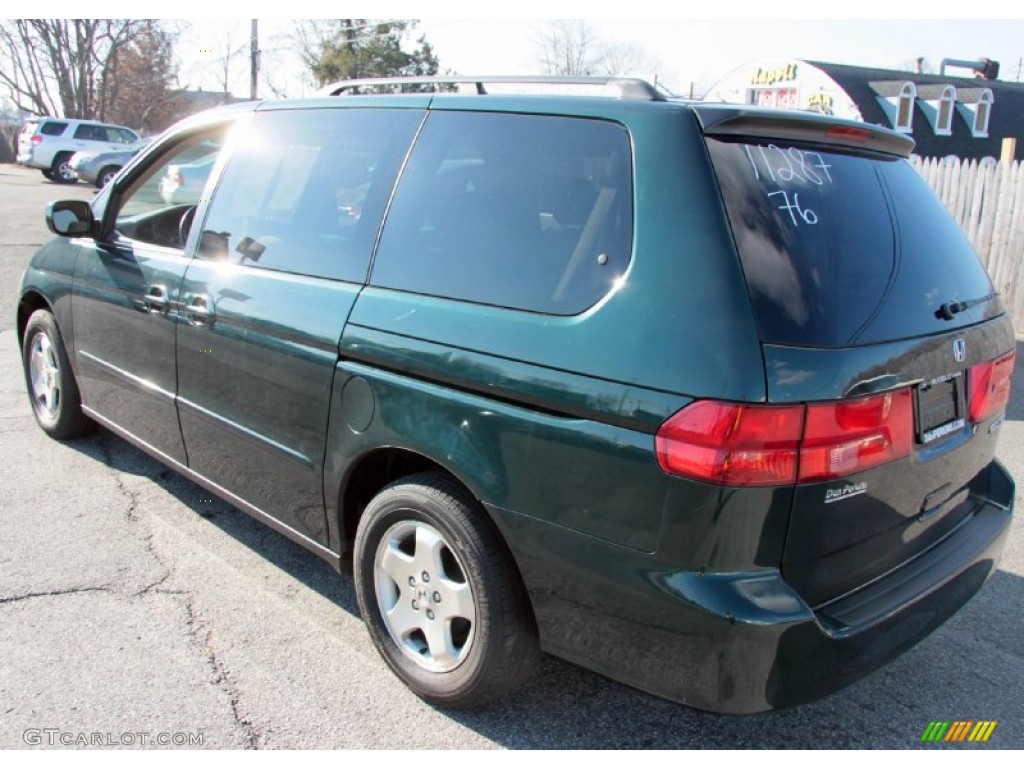 Dark Emerald Pearl 2000 Honda Odyssey EX Exterior Photo #74909535