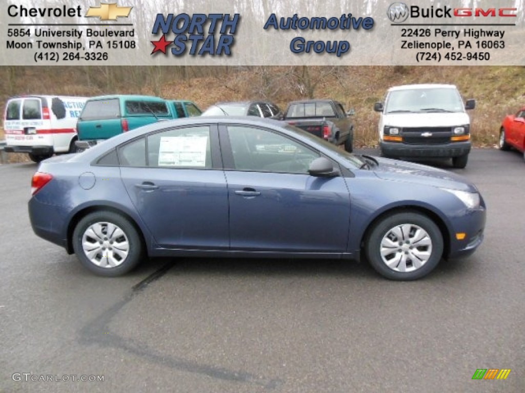 2013 Cruze LS - Atlantis Blue Metallic / Jet Black/Medium Titanium photo #1