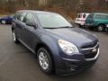 2013 Atlantis Blue Metallic Chevrolet Equinox LS AWD  photo #2