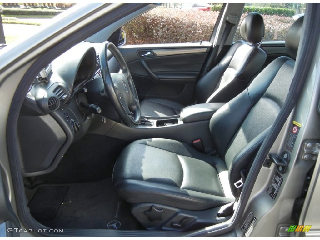 Charcoal Interior 2003 Mercedes-Benz C 230 Kompressor Sedan Photo #74910373