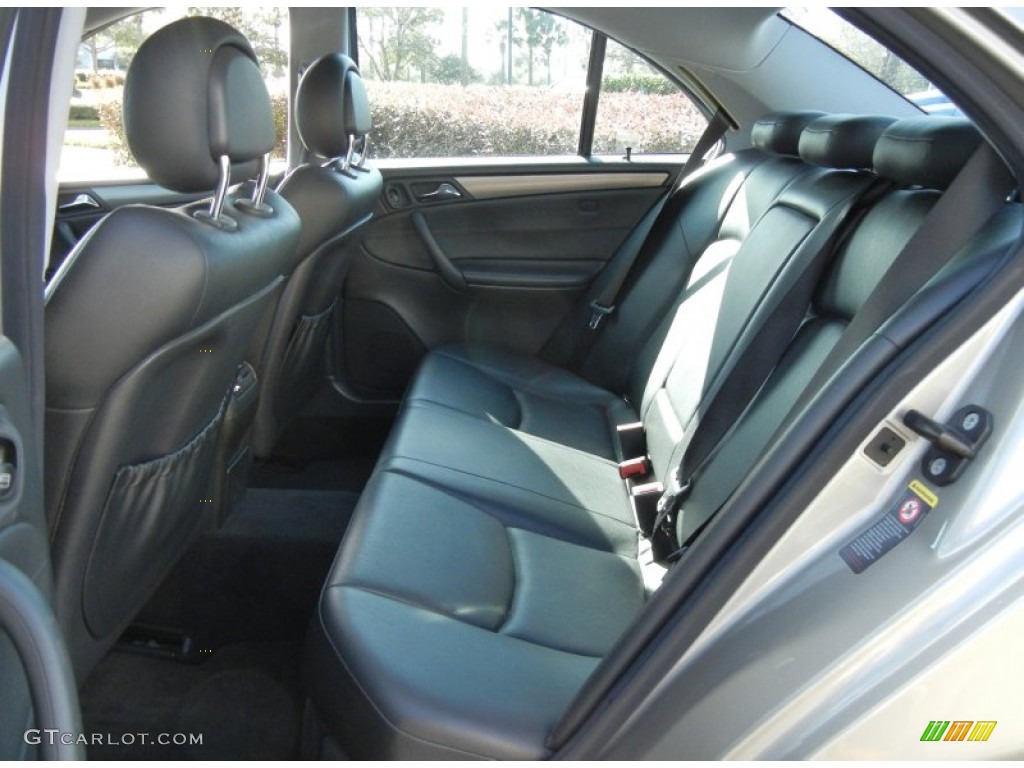 2003 Mercedes-Benz C 230 Kompressor Sedan Rear Seat Photo #74910442