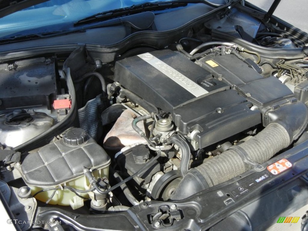 2003 Mercedes-Benz C 230 Kompressor Sedan 1.8 Liter Supercharged DOHC 16-Valve 4 Cylinder Engine Photo #74910756