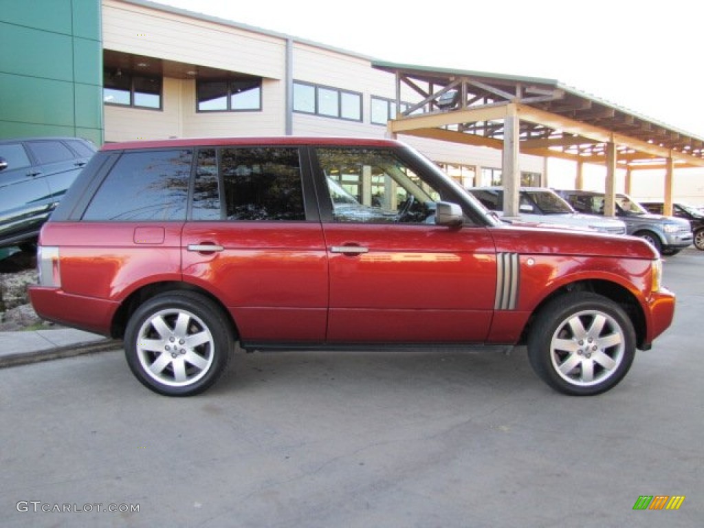 Alviston Red Mica 2006 Land Rover Range Rover HSE Exterior Photo #74910959