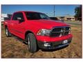 2009 Flame Red Dodge Ram 1500 Big Horn Edition Crew Cab  photo #11