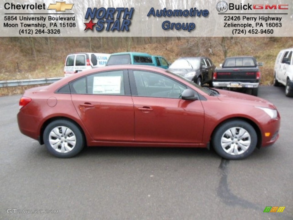 2013 Cruze LS - Autumn Metallic / Jet Black/Medium Titanium photo #1