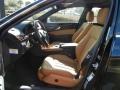 Natural Beige/Black 2013 Mercedes-Benz E 350 Sedan Interior Color