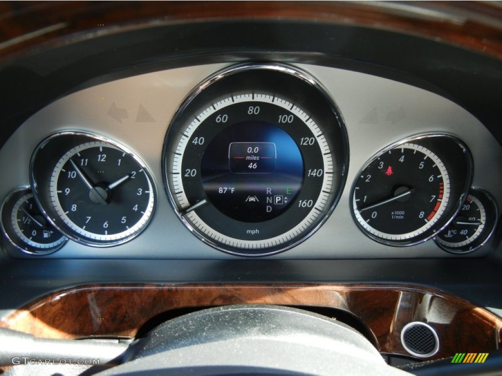 2013 Mercedes-Benz E 350 Sedan Gauges Photo #74912054
