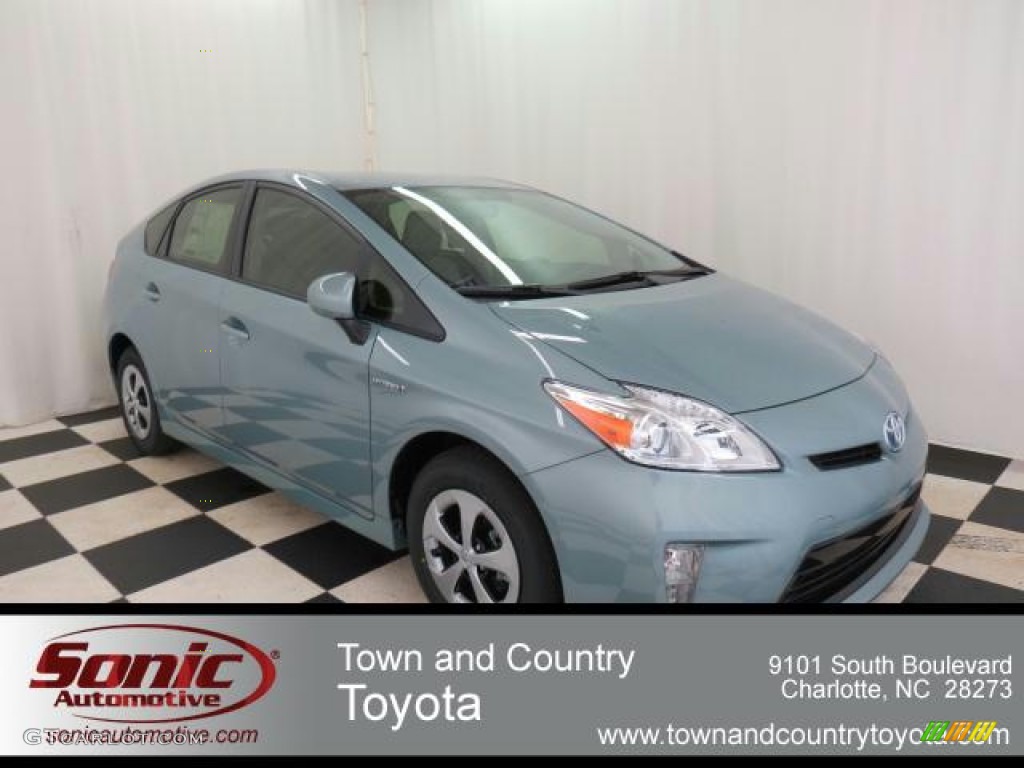 2013 Prius Two Hybrid - Nautical Blue Metallic / Misty Gray photo #1