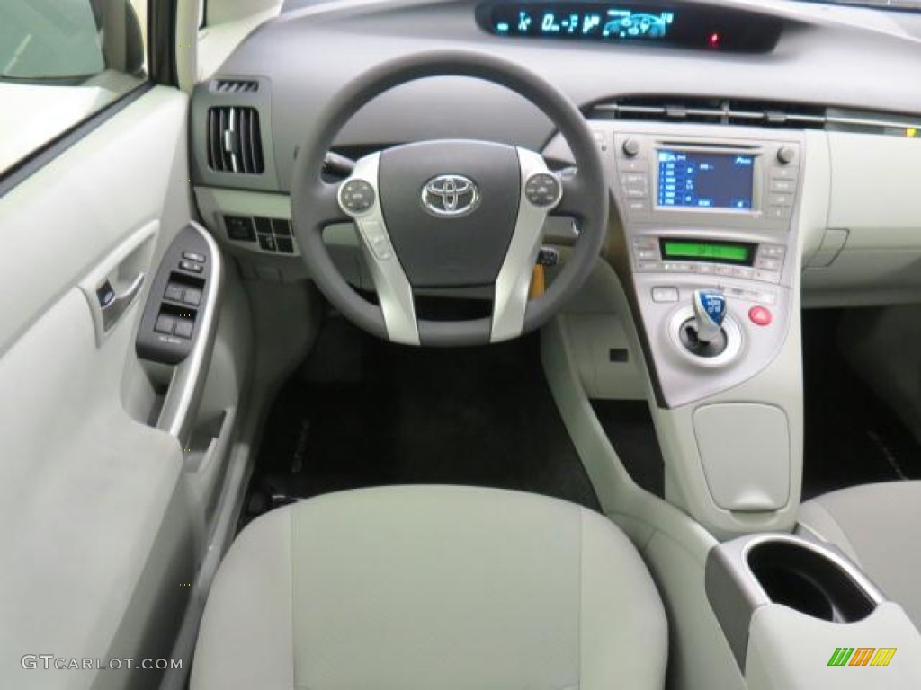 2013 Prius Two Hybrid - Nautical Blue Metallic / Misty Gray photo #5