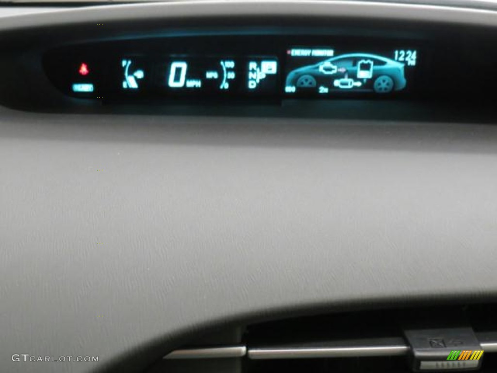 2013 Prius Two Hybrid - Nautical Blue Metallic / Misty Gray photo #11