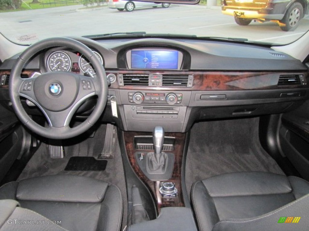 2011 BMW 3 Series 335i Sedan Black Dashboard Photo #74913255