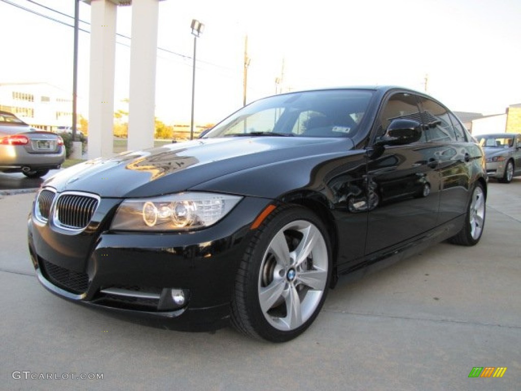 2011 3 Series 335i Sedan - Jet Black / Black photo #5