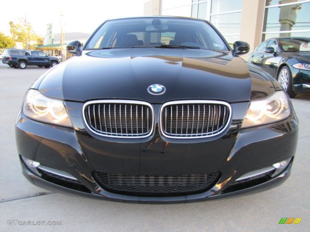 2011 3 Series 335i Sedan - Jet Black / Black photo #6