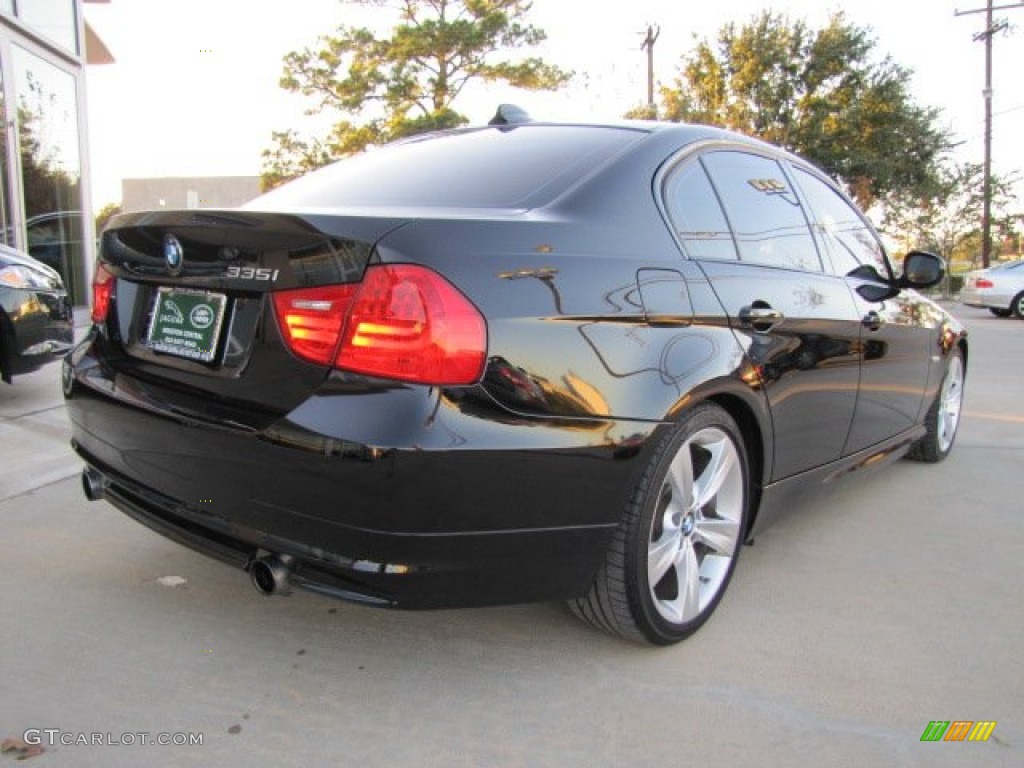 2011 3 Series 335i Sedan - Jet Black / Black photo #10