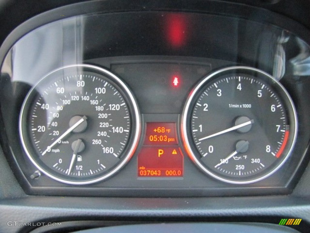 2011 BMW 3 Series 335i Sedan Gauges Photo #74913483