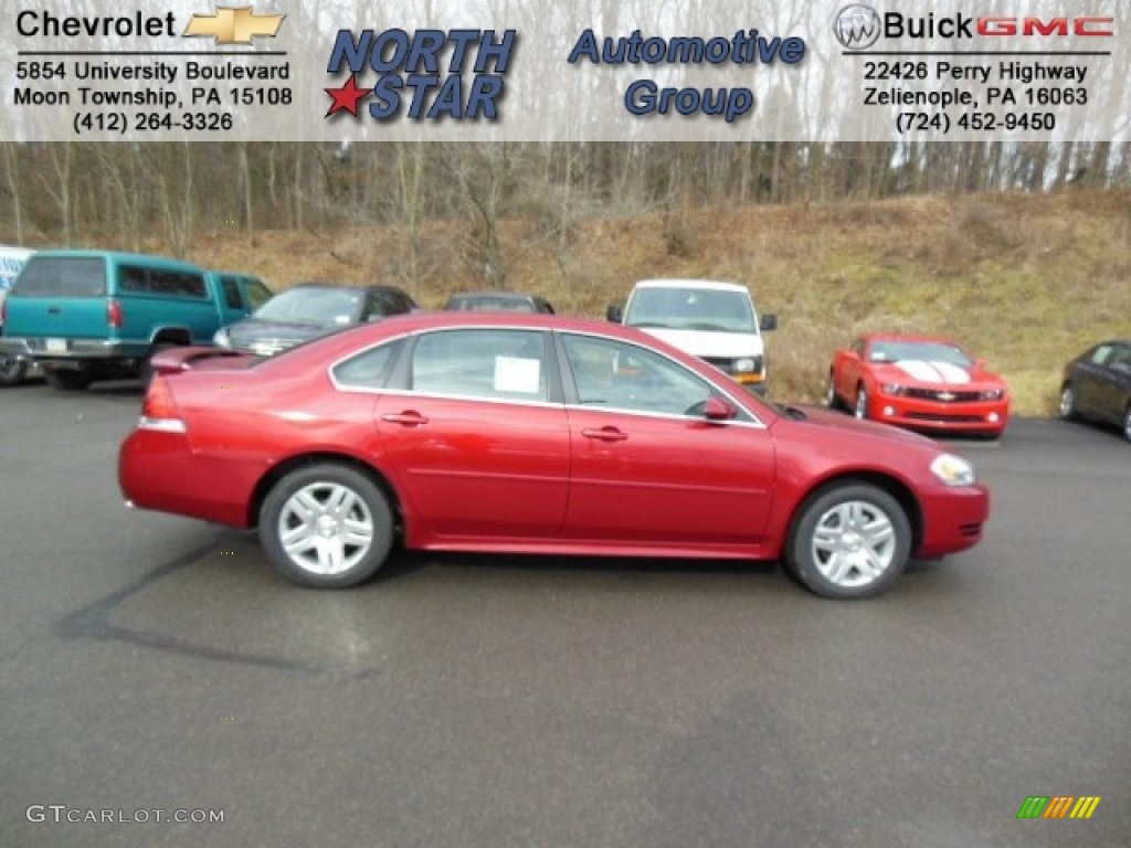 2013 Impala LT - Crystal Red Tintcoat / Ebony photo #1