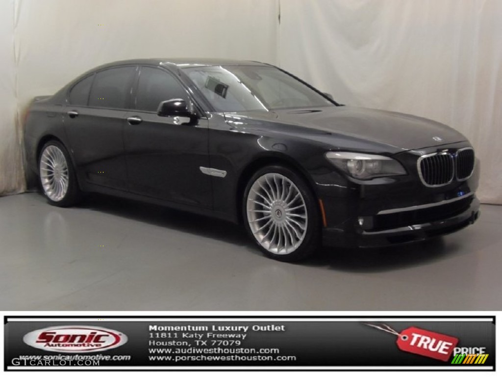 2012 7 Series Alpina B7 - Black Sapphire Metallic / Black photo #1