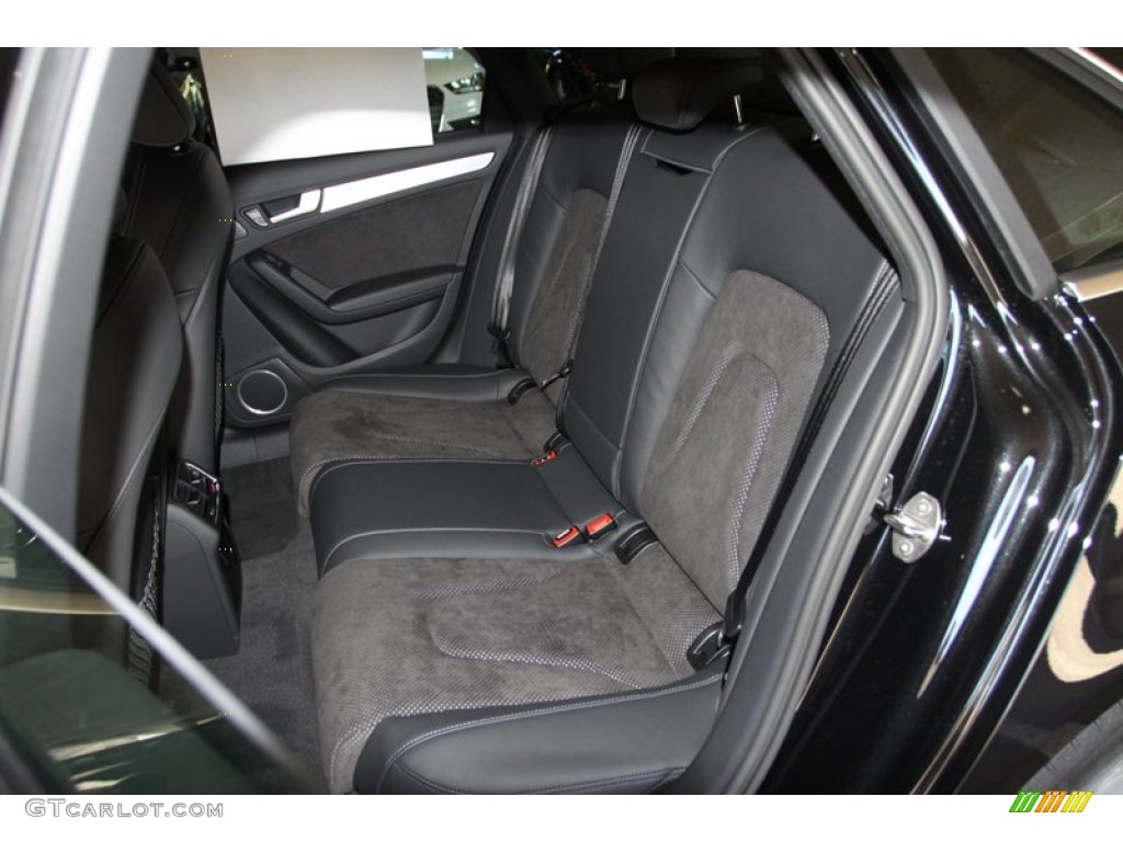 Black Interior 2013 Audi A4 2.0T quattro Sedan Photo #74915431