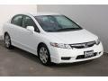 Taffeta White - Civic LX Sedan Photo No. 6