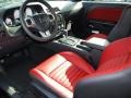 2013 Dodge Challenger Radar Red/Dark Slate Gray Interior Prime Interior Photo